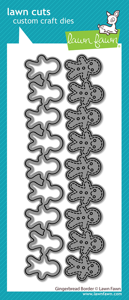 **NEW* - Lawn Fawn - gingerbread border
