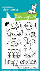 Lawn Fawn- Stamps - Happy Easter