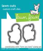Lawn Fawn- Lawn Cuts - Love You Tons Dies