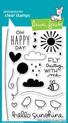 Lawn Fawn- Stamps - Hello Sunshine