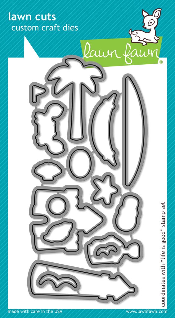 Lawn Fawn- Life is Good lawn cuts