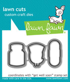 Lawn Fawn- Lawn Cuts - Get Well Soon Dies