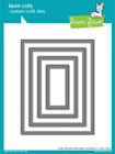 Lawn Fawn- Lawn Cuts - Large Stitched Rectangle Stackables