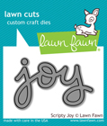 Lawn Fawn- Lawn Cuts - Scripty Joy Dies