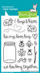 Lawn Fawn- Stamps - Bugs and Kisses