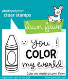 Lawn Fawn- Stamps - Color My World