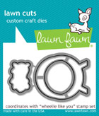 Lawn Fawn- Lawn Cuts - Wheelie Like You Dies