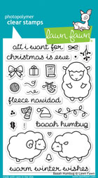 Lawn Fawn- Stamps - Baaah Humbug STAMP