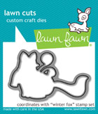 Lawn Fawn- Lawn Cuts - Winter Fox Die