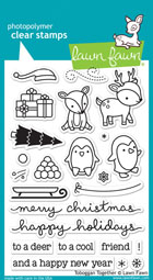 Lawn Fawn- Stamps - Toboggan Together