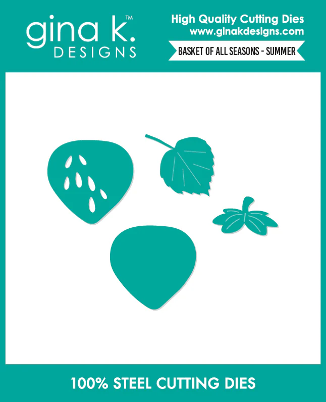 *NEW* - Gina K Designs - Basket of All Seasons- SUMMER - DIE
