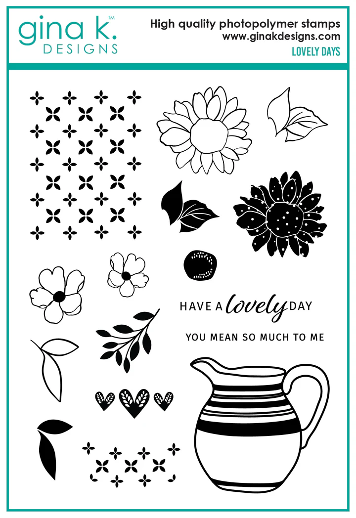 Gina K Designs - Lovely Days - STAMPS