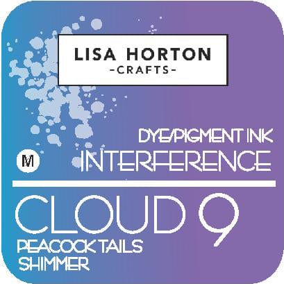 Spellbinders - Lisa Horton Crafts Interference Ink Pad - Peacock Tails Shimmer