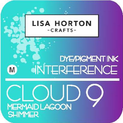 Spellbinders - Lisa Horton Crafts Interference Ink Pad - Mermaid Lagoon Shimmer