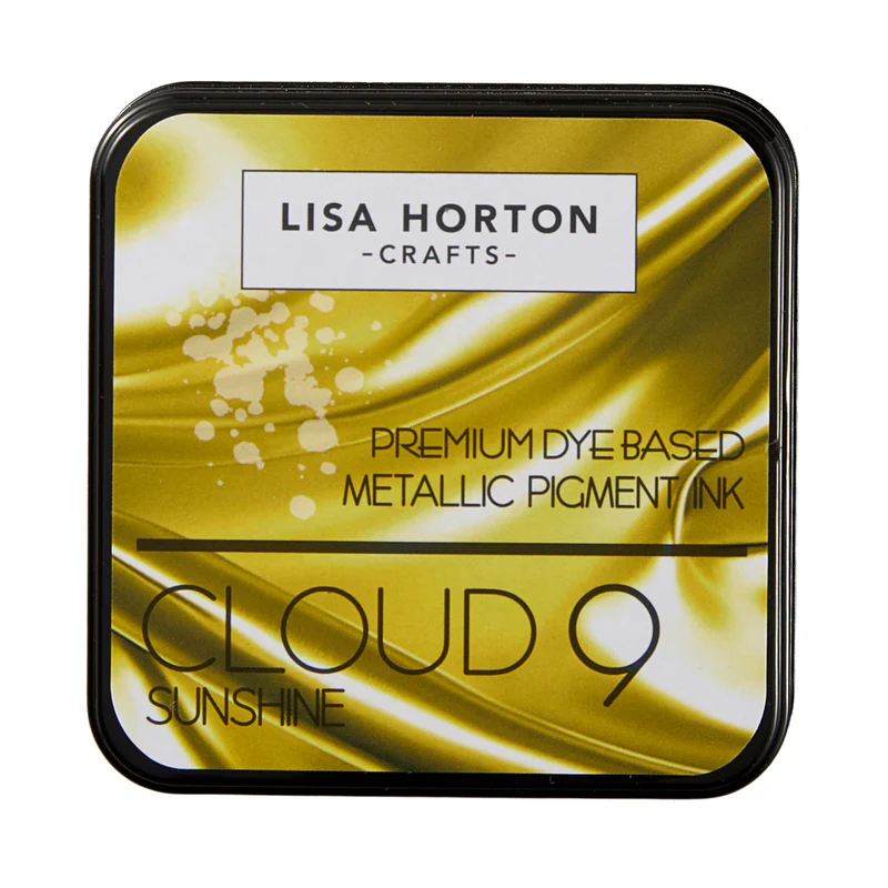 Spellbinders - Lisa Horton Crafts Cloud 9 Metallic Ink Pad - Sunshine
