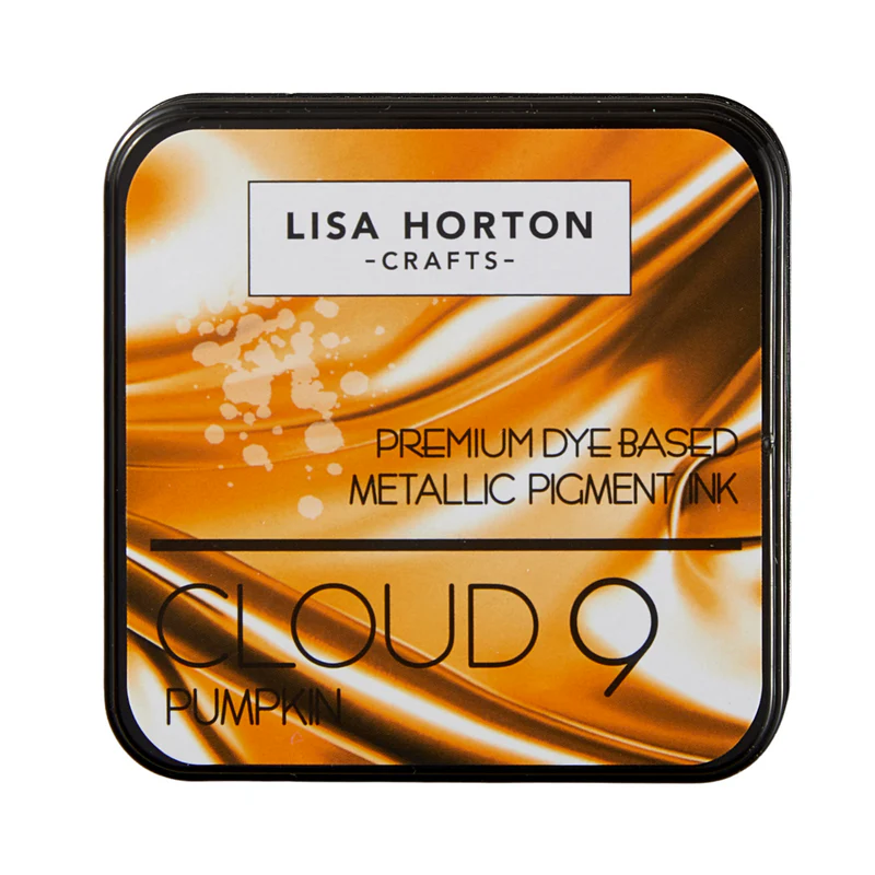 Spellbinders - Lisa Horton Crafts Cloud 9 Metallic Ink Pad - Pumpkin