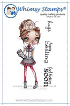 Whimsy Stamps - Lizzy Love - Jenny Has The Cure - Lizzy Love