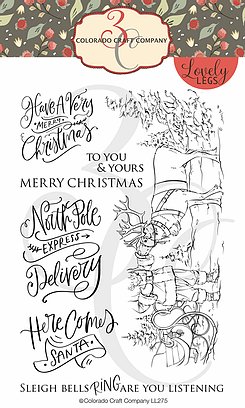 Colorado Craft Company - Lovely Legs~Santa & Rudolph