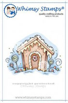 Whimsy Stamps - Gingerbread House - Meljen's Designs