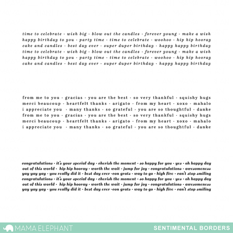 Mama Elephant - SENTIMENTAL BORDERS