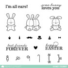 Mama Elephant - Honey Bunny Stamp Set