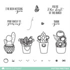 Mama Elephant - Potted Pretties Stamp Set