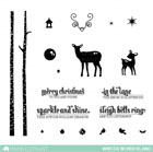 Mama Elephant - Winter Wonderland  Stamp Set