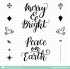 Mama Elephant - Peace on Earth Stamp Set