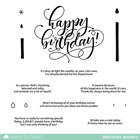 Mama Elephant - Birthday Wishes Stamp Set