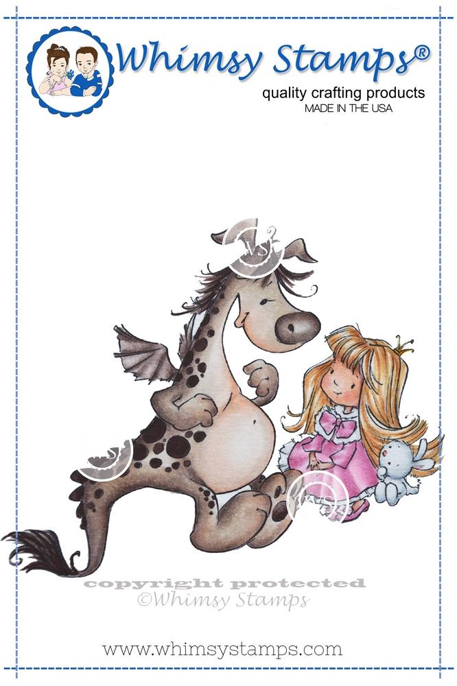 Whimsy Stamps - Norbert and Fiona Story Time