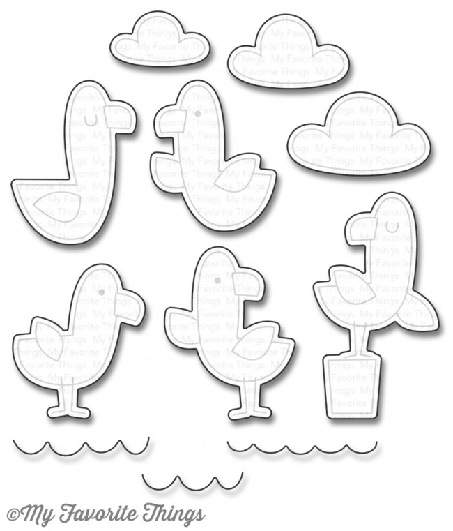 My Favorite Things -  Seaside Seagulls Die-namics