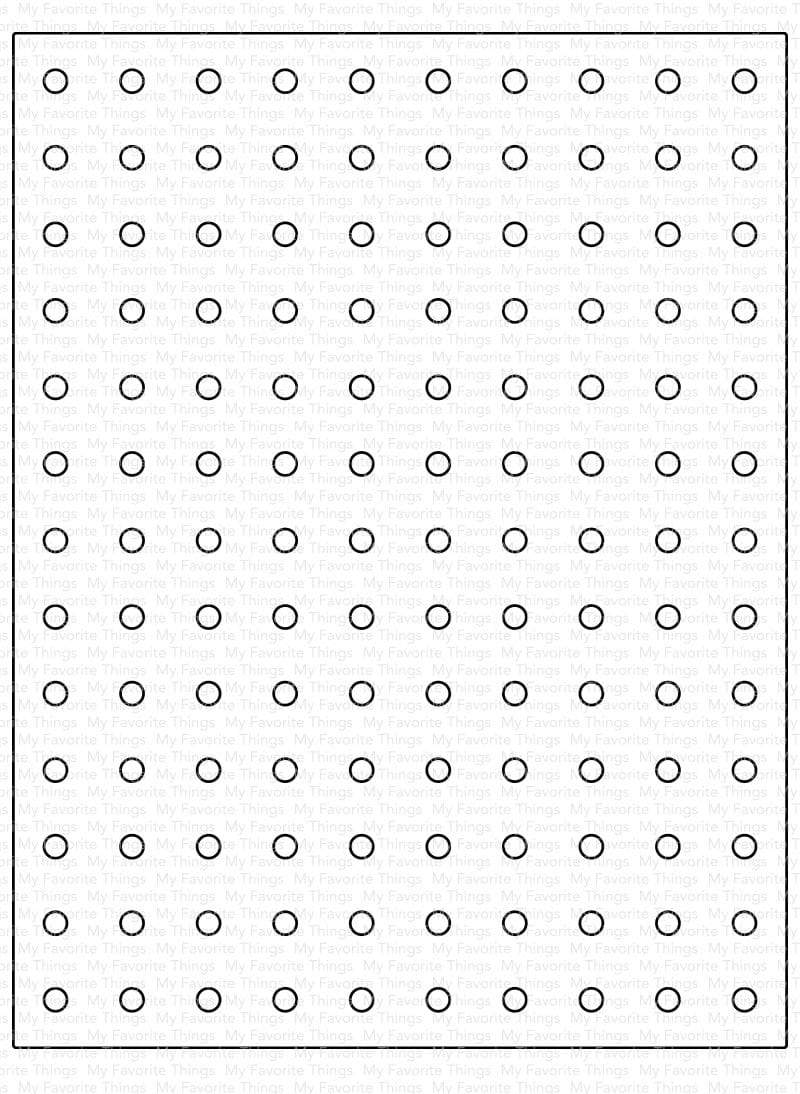 My Favorite Things - Pegboard Cover-Up Die-namics