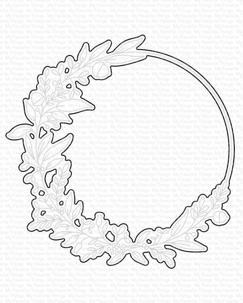 My Favorite Things - Winter Wreath Die-namics