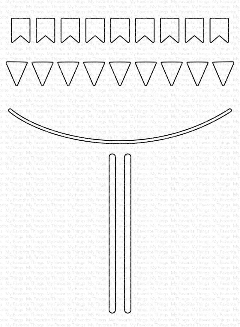 My Favorite Things - Pop-Up Banner Die-namics