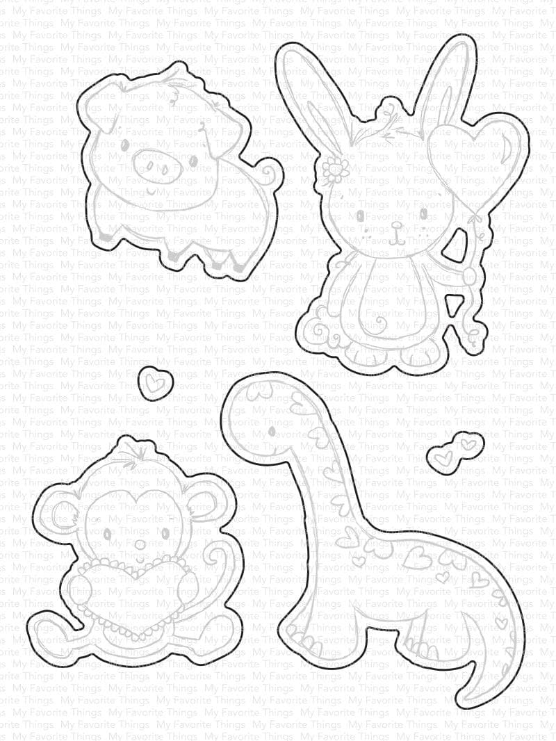 My Favorite Things - RAM My Punny Valentine Die-namics