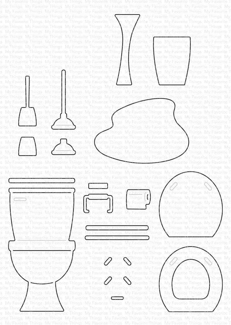 My Favorite Things - Bathroom Essentials Die-namics