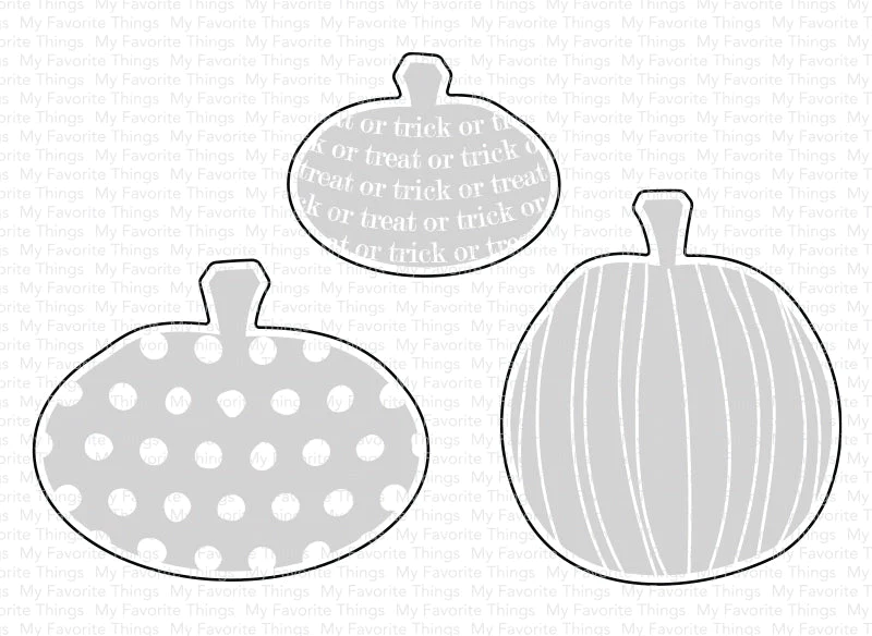 My Favorite Things - LJD Primitive Pumpkins Die-namics