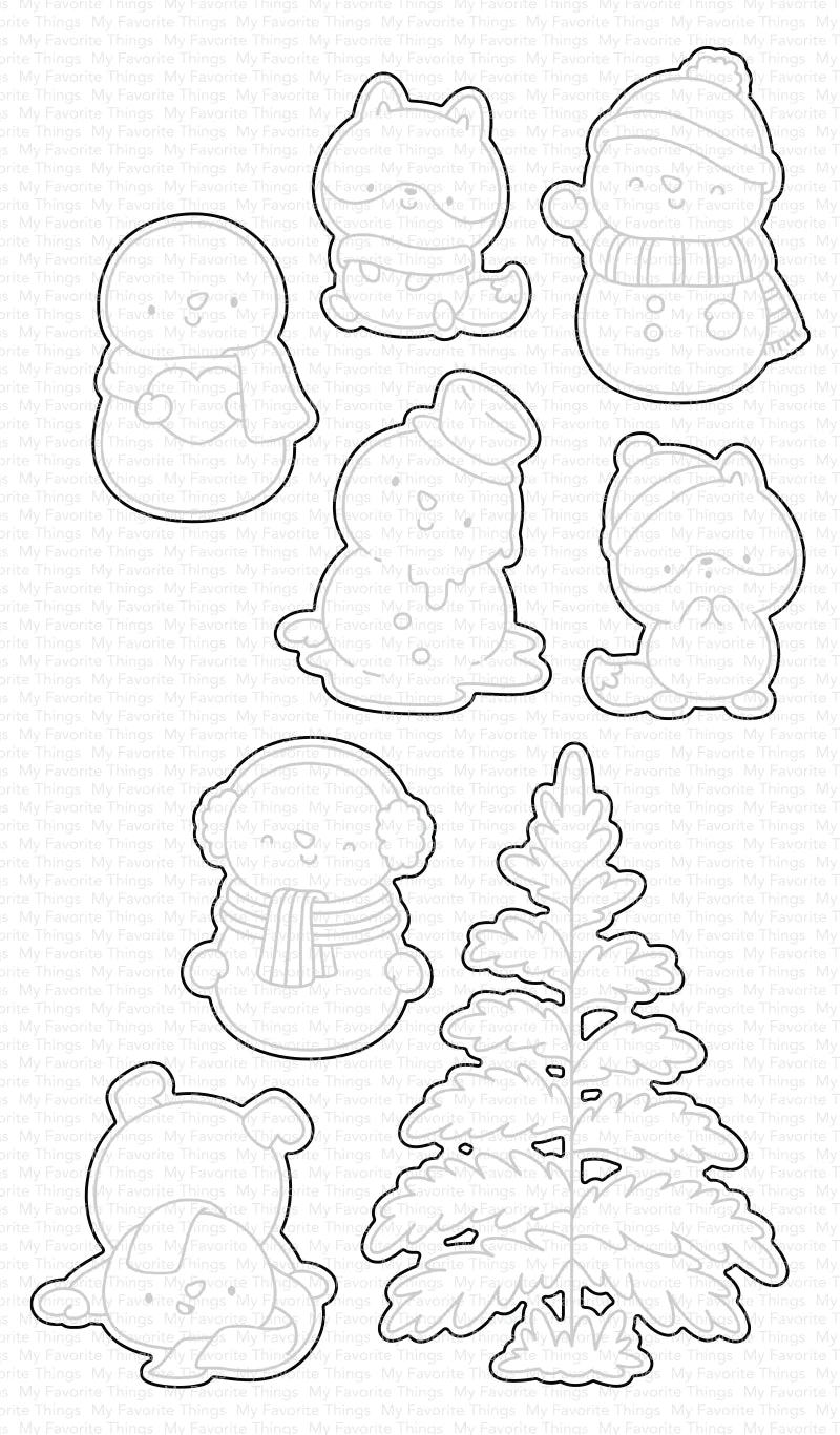 My Favorite Things - JB Snow Happy Die-namics