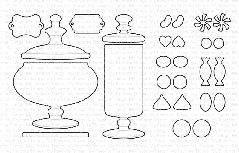 My Favorite Things - Candy Jars Die-namics