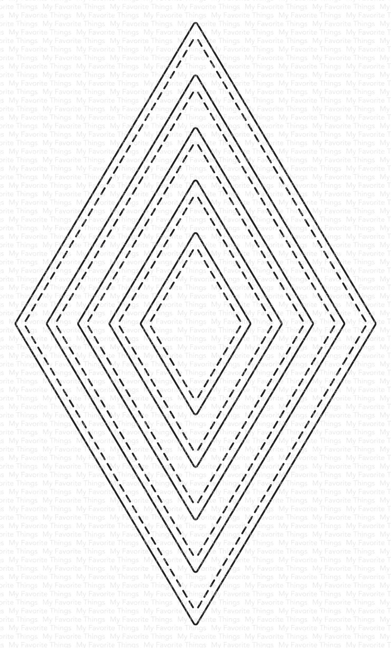 My Favorite Things - Stitched Diamond STAX Die-namics