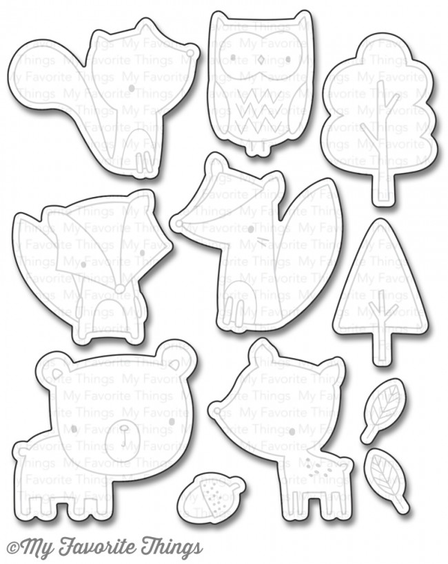 My Favorite Things - Die-namics Forest Friends