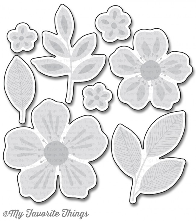 My Favorite Things - Die-namics Flashy Florals