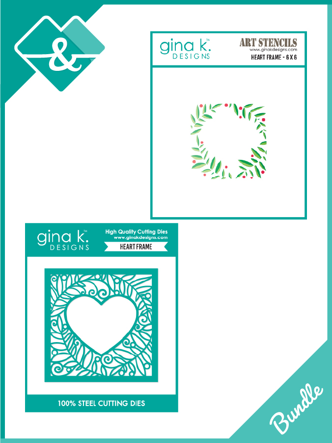 Gina K Designs - Heart Frame - BUNDLE