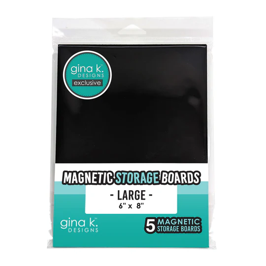 **NEW* - Gina K Designs - Magnetic Storage Boards- Large 6x8 - STORAGE