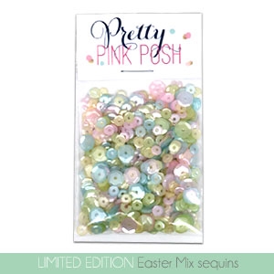 Pretty Pink Posh - Easter Sequins Mix