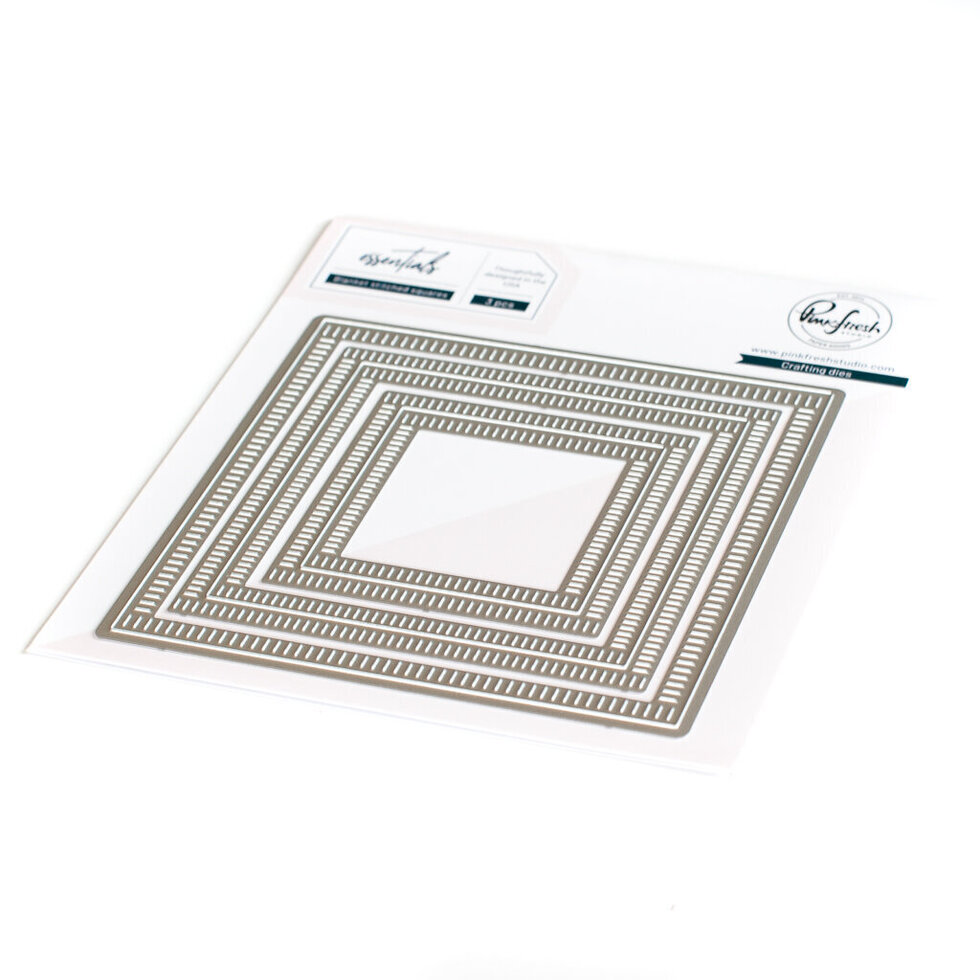 Pinkfresh Studio - Essentials Blanket Stitch Square