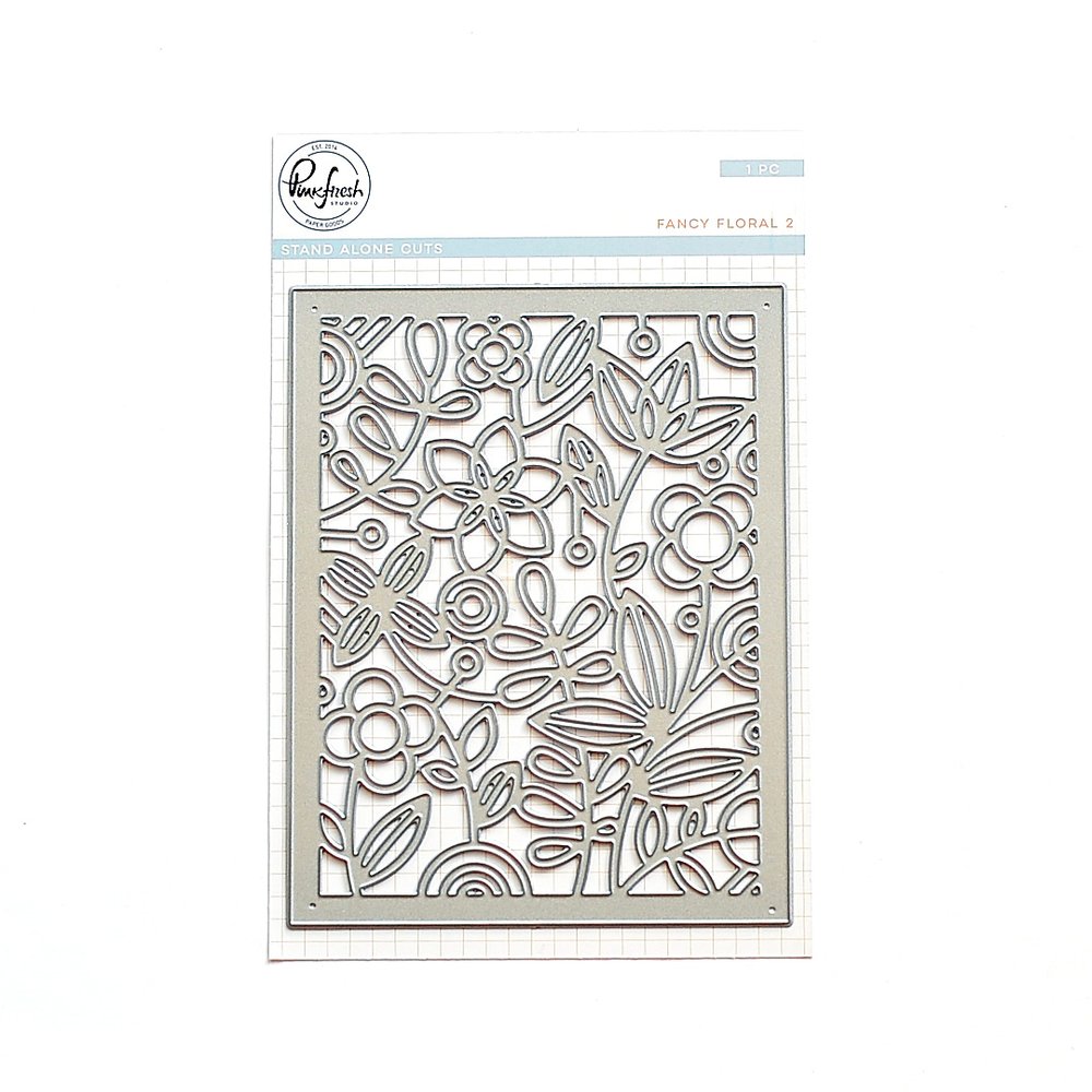 Pinkfresh Studio - Fancy floral 2 die