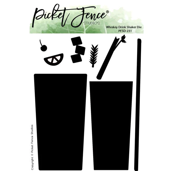 Picket Fence - Whiskey Drink Shaker Die