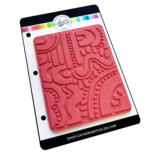 Catherine Pooler - Cha Cha Slide Background Stamp