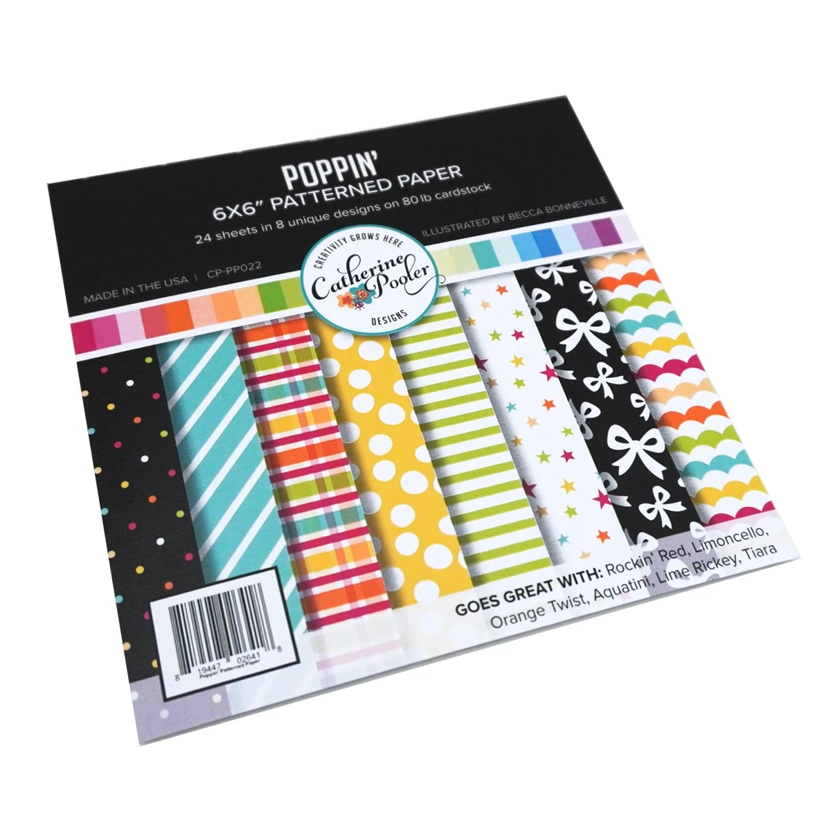 Catherine Pooler - Poppin' Patterned Paper